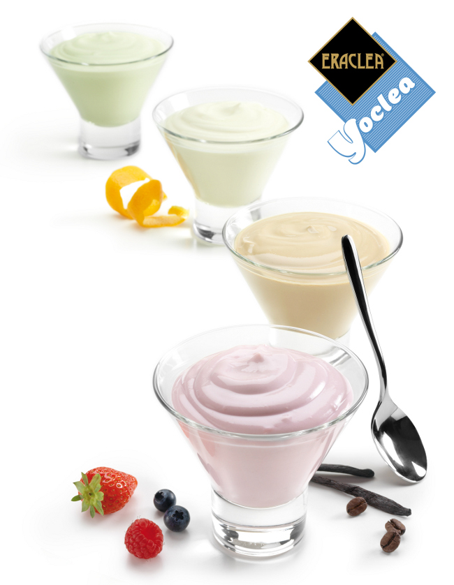 Yoclea yogurt Eraclea crema allo yogurt bar ristorazione dessert